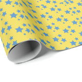Circus Party Stars Modernes Design Wrapping Paper Geschenkpapier (Rolleneckpunkt)