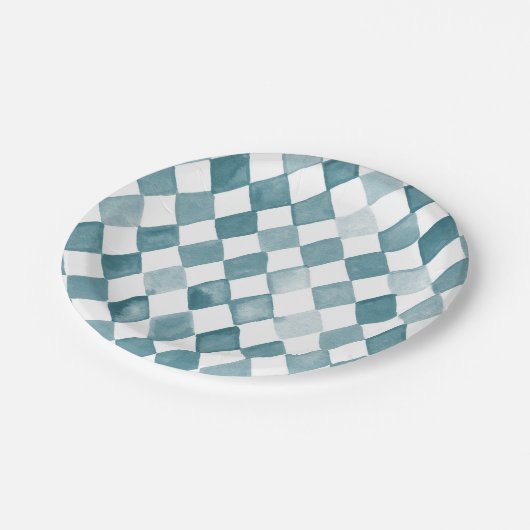 Circus Party Teller | Karnevalspapier - Teller (Schrägansicht)