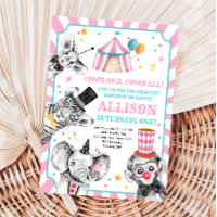Circus Party Tiere Karneval Party Erstgeburt