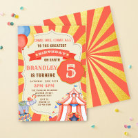 Circus Party Tiere Karneval Party Geburtstag