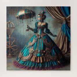 Circus Performer Steampunk Vintage Viktorianische  Puzzle
