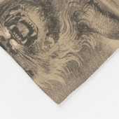 Circus Performer Stehend unter vicious Animals Fleecedecke (Ecke)