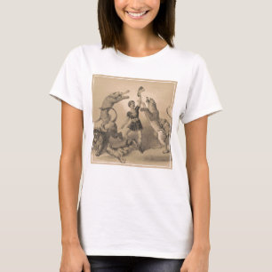 Circus Performer Stehend unter vicious Animals T-Shirt