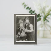 Circus Performers: Eko und Iko "Männer aus Mars" Postkarte (Stehend Vorderseite)