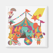 Circus Performers Magnet (Vorne)