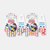 Circus Polar Bear Ringmaster Favor Boxes Geschenkschachtel (Ungefaltet)