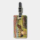 Circus Poster für Adam Forepaugh & Sells Brothers Gepäckanhänger (Vorderseite vertikal)