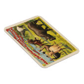 Circus Poster für Adam Forepaugh & Sells Brothers Magnet (Rechte Seite)