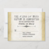 Circus Poster Style - Ombre Zickzack Stripe Zig Za Save The Date (Rückseite)