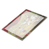 Circus Poster zeigt Acrobat Darstellend auf Pferd. Notizblock (angewinkelt)