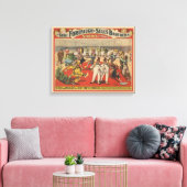 Circus Poster zeigt die erstaunliche Antik von Clo Leinwanddruck (Insitu (Wohnzimmer))