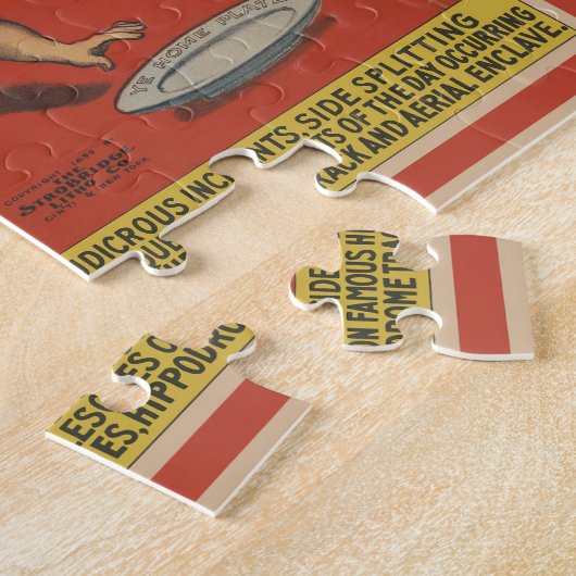 Circus Poster zeigt die erstaunliche Antik von Clo Puzzle (Seite)