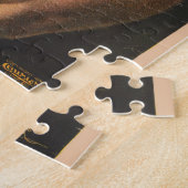 Circus Poster zeigt Louis Cyr mit überquerten Waff Puzzle (Seite)