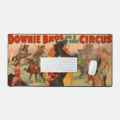 Circus Poster zeigt viele Pferde, die Stunts mache Schreibtischunterlage (Tastatur & Maus)