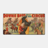 Circus Poster zeigt viele Pferde, die Stunts mache Schreibtischunterlage (Vorderseite)