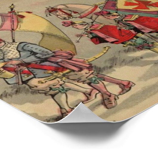 Circus Procession 1888 Children's Book Image 2 Poster (Ecke)