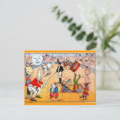 Circus Puzzle - Postkarte (Stehend Vorderseite)