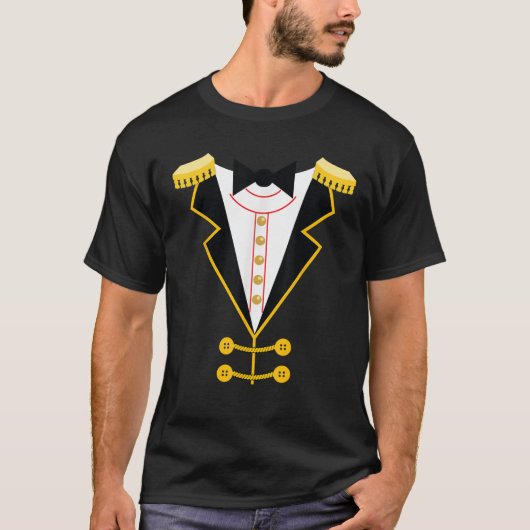 Circus Ringmaster Costume Carnival Theme Halloween T-Shirt (Vorderseite)