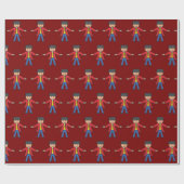 Circus Ringmaster Geschenkpapier (Flach)