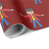 Circus Ringmaster Geschenkpapier (Rolleneckpunkt)