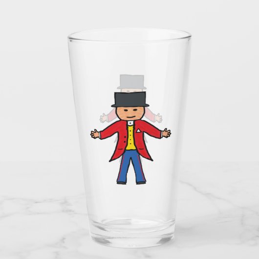 Circus Ringmaster Glas (Vorderseite)
