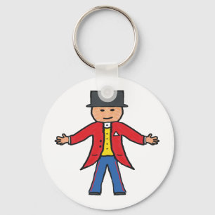 Circus Ringmaster Schlüsselanhänger