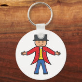 Circus Ringmaster Schlüsselanhänger (Vorderseite)