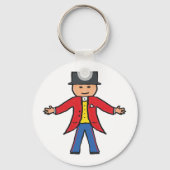 Circus Ringmaster Schlüsselanhänger (Rückseite)