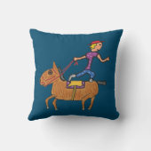 Circus Rodeo Reiten Kissen (Rückseite)