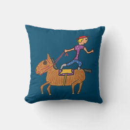 Circus Rodeo Reiten Kissen