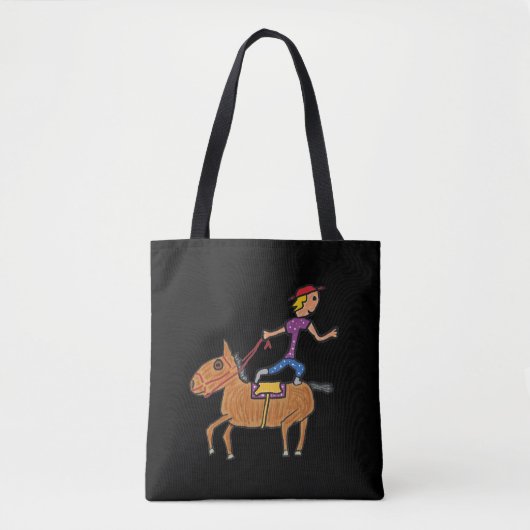 Circus Rodeo Reiten Tasche (Vorderseite)