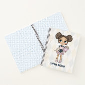 Circus School Pink Cute Girl  Notebook Notizblock (Innenseite)