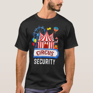 Circus Security Karneval Kostümkarneval Personal V T-Shirt