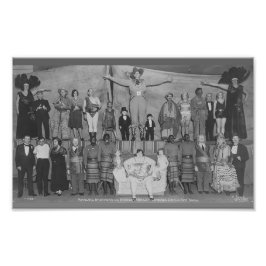 Circus Side Show Freaks Fotodruck