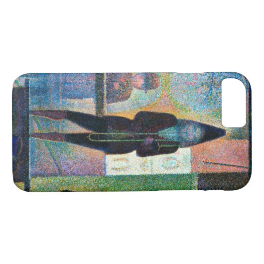 Circus Sideshow, Seurat Case-Mate iPhone Hülle (Rückseite (Horizontal))
