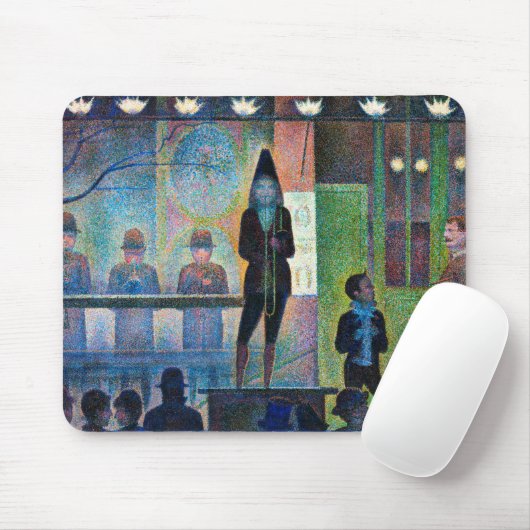 Circus Sideshow, Seurat Mousepad (Mit Mouse)