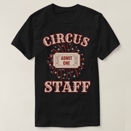 Circus Staff T-Shirt (Design vorne)