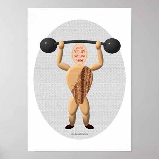 Circus Strongman Poster (Vorne)