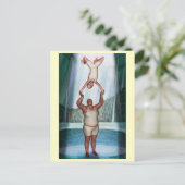 Circus Strongman Postkarte (Stehend Vorderseite)