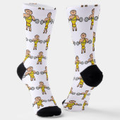 Circus Strongman Socken (Gewinkelt)