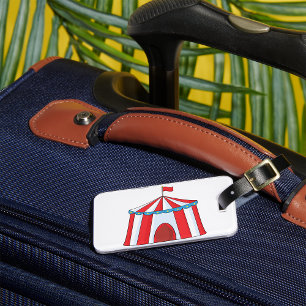 Circus Tent Luggage Tags Gepäckanhänger