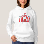 Circus Tent Womens Hoodie (Vorderseite)
