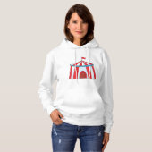 Circus Tent Womens Hoodie (Vorne ganz)