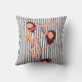 Circus Thema Acrobat Dekoration für Kinderzimmer,  Kissen (Rückseite)