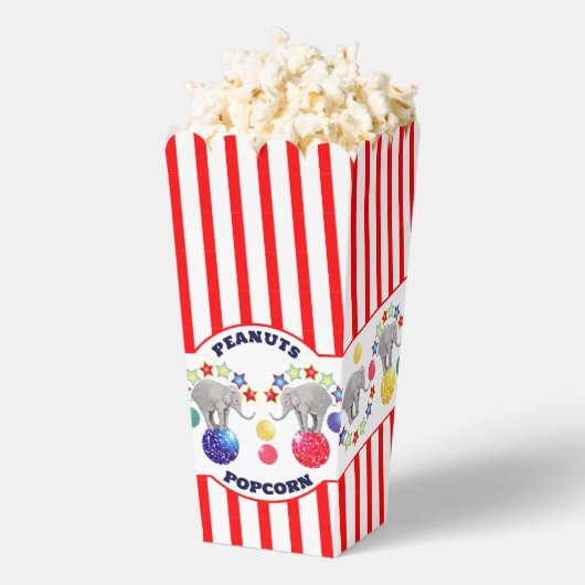 Circus Theme Elephant Gourmet Snacks Party Geschenkschachtel (Geplatzt)