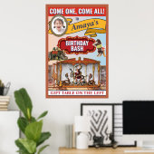 Circus Theme Poster (Heimbüro)