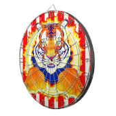 Circus Tiger Dartboard Dartscheibe (Vorderseite rechts)