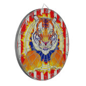 Circus Tiger Dartboard Dartscheibe (Vorderseite Links)