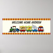 Circus Train Welcome Poster (Vorne)