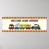 Circus Train Welcome Poster (Vorne)